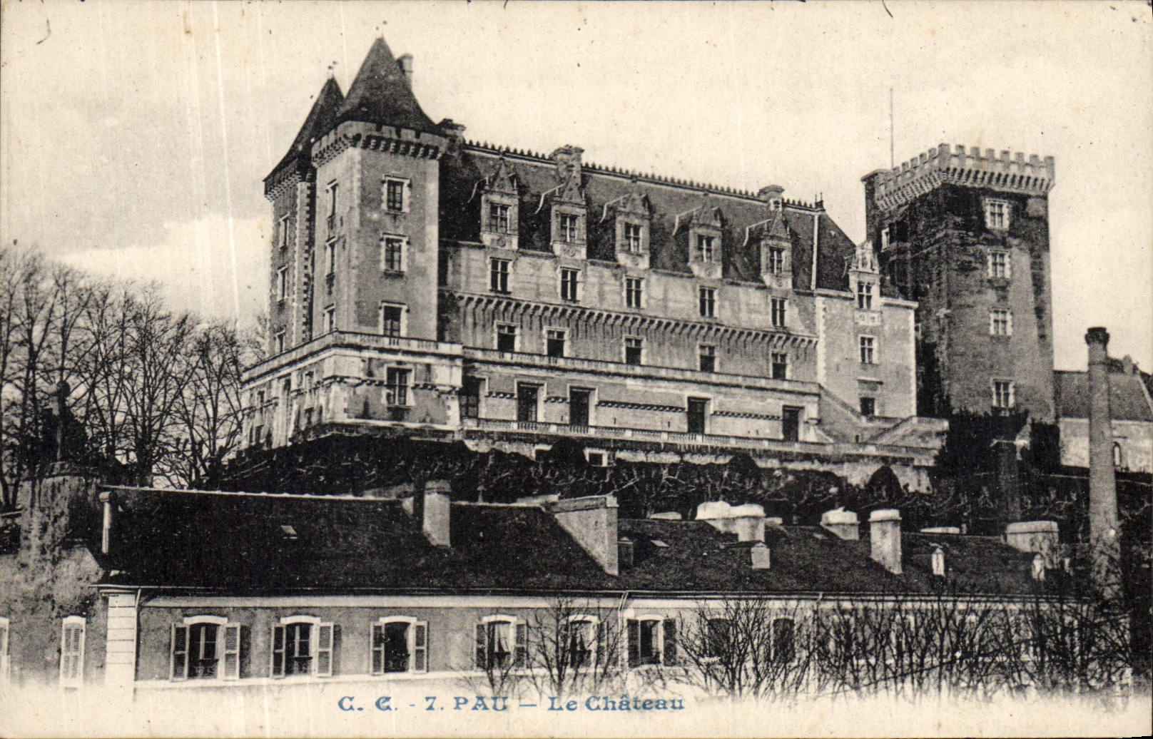 CPA Pau Le Chateau