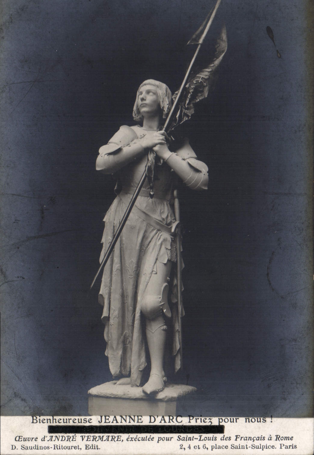 CPA Bienheurese Jeanne d'Arc Priez pour nous