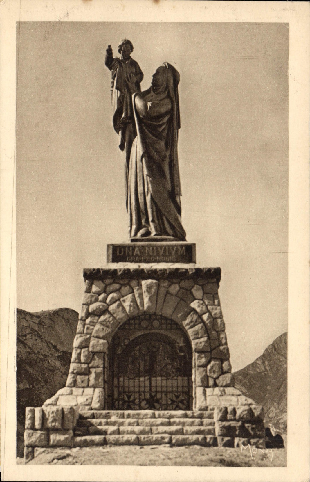 CPA Gavarnie (Haute Pyrenees) Notre Dame des Neiges