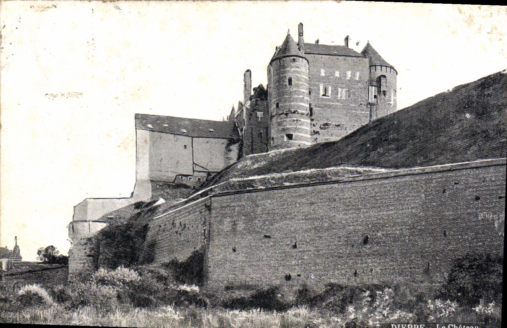 CPA Dieppe Le Chateau