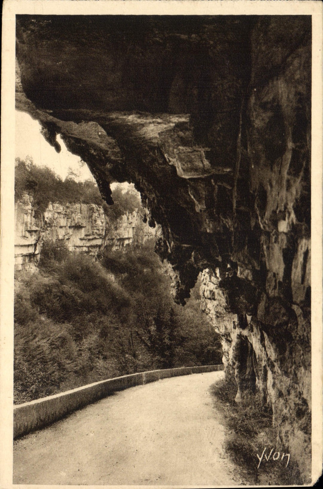 CPA La Douce France(A M) Gorges du Loup
