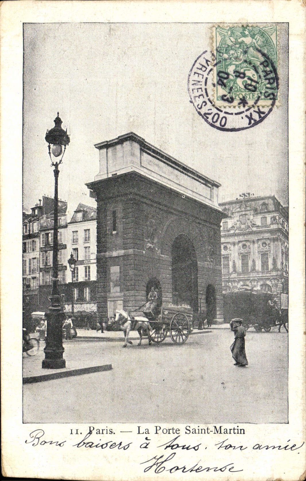 CPA Paris La Porte Saint Martin