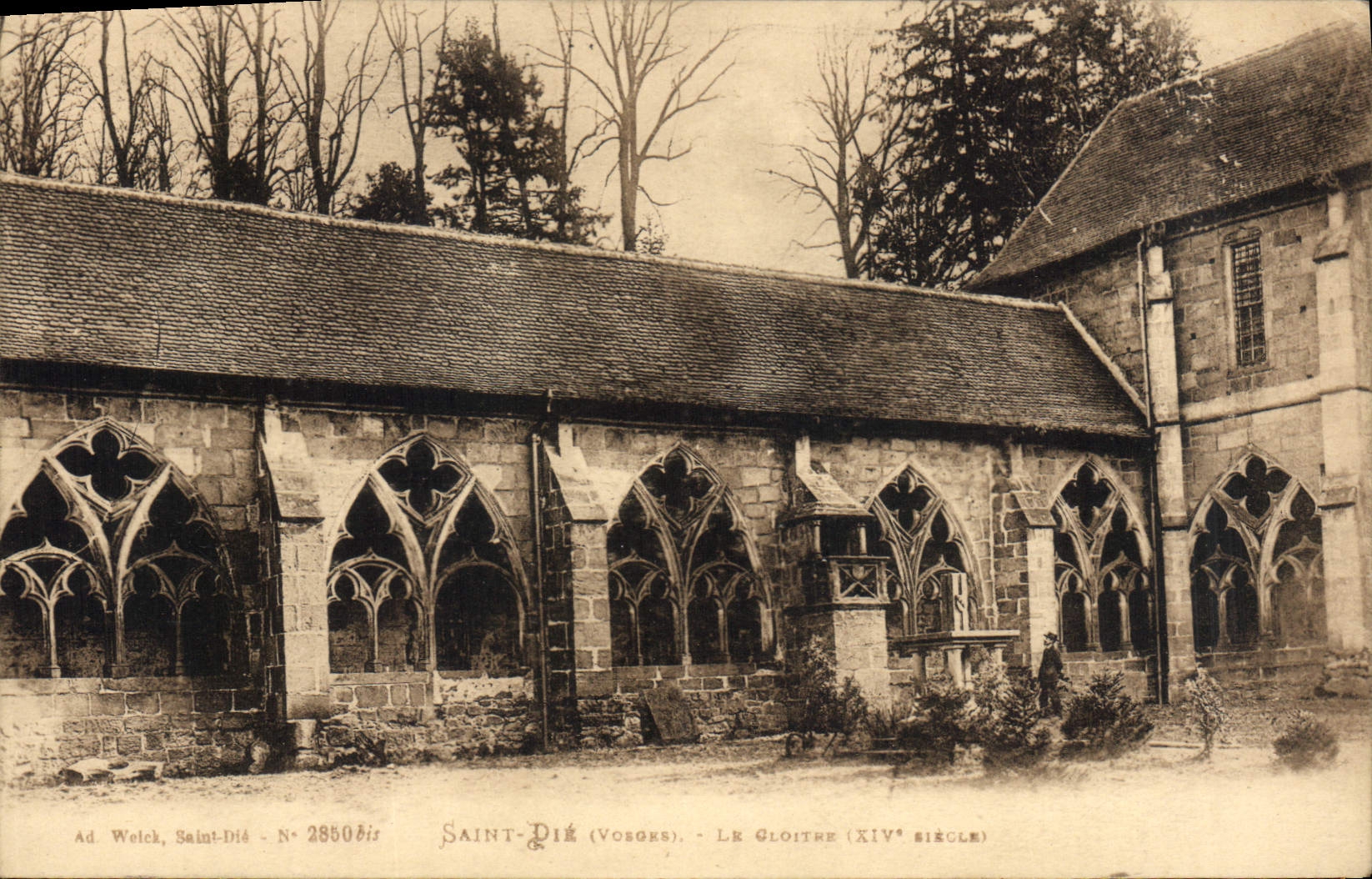 CPA Saint Die (Vosges) Le cloitre (XIVe siecle)