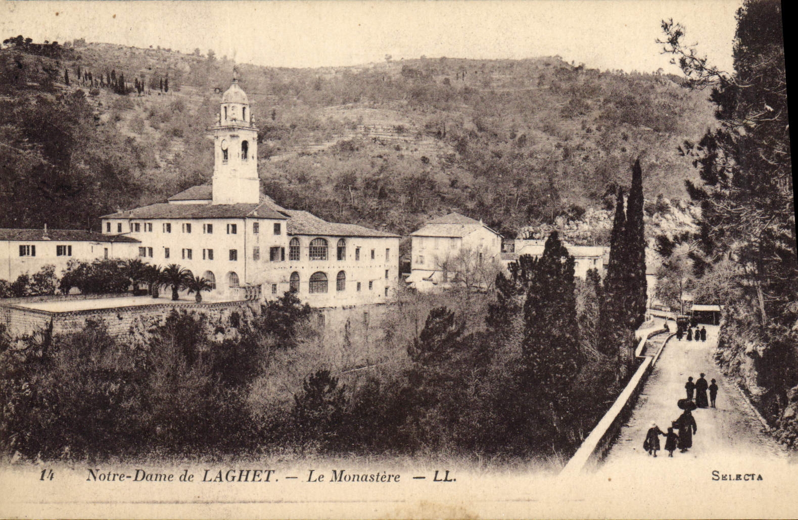 CPA Notre Dame de Laghet Le Monastere