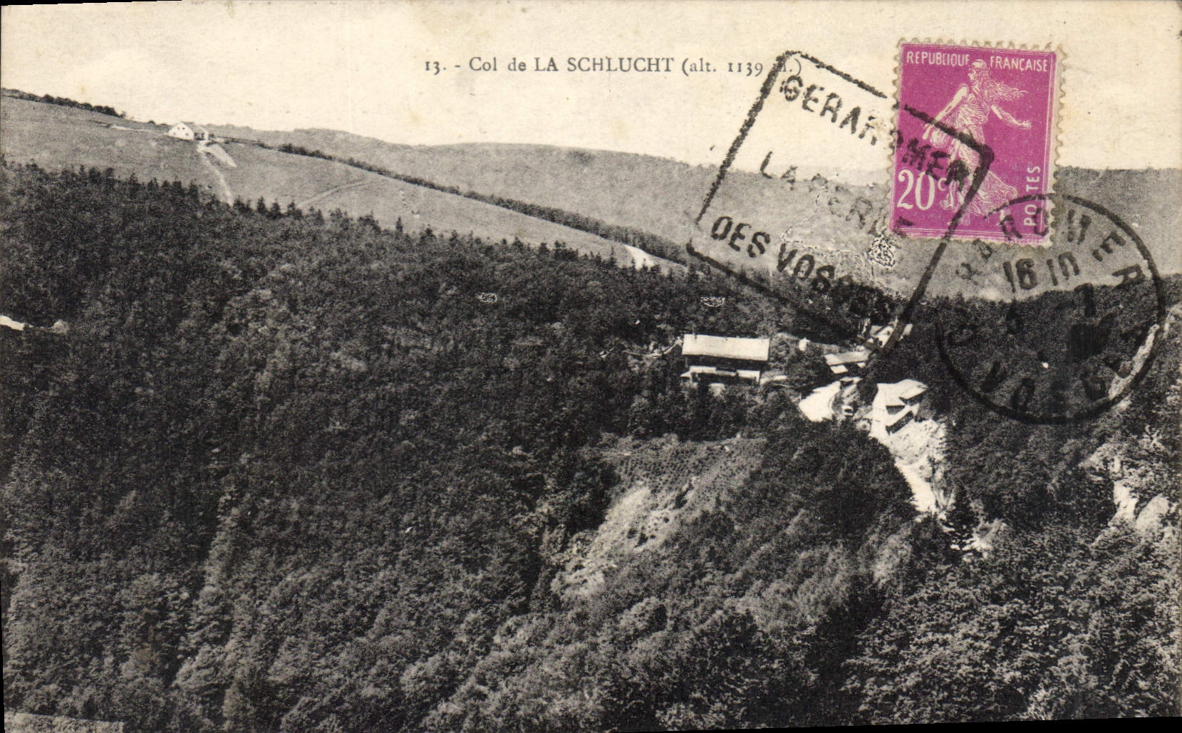 CPA Col de La Schlucht