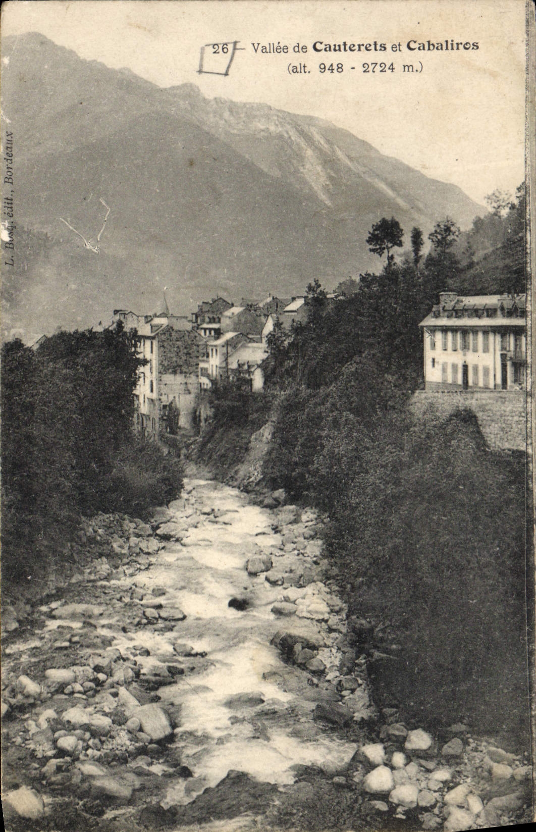 CPA Vallee de Cauterets et Cabalires