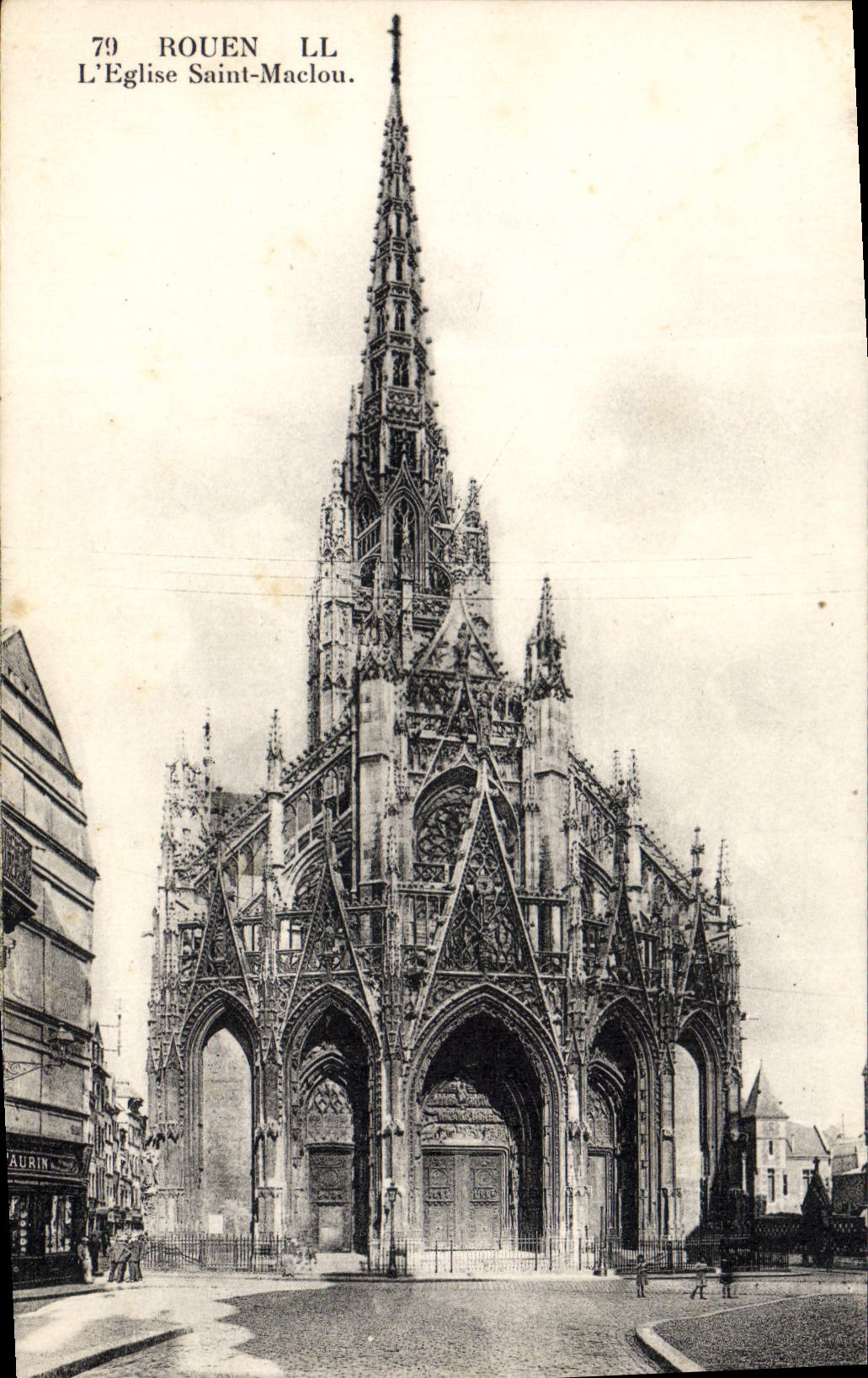 CPA Rouen L'Eglise Saint Maclou