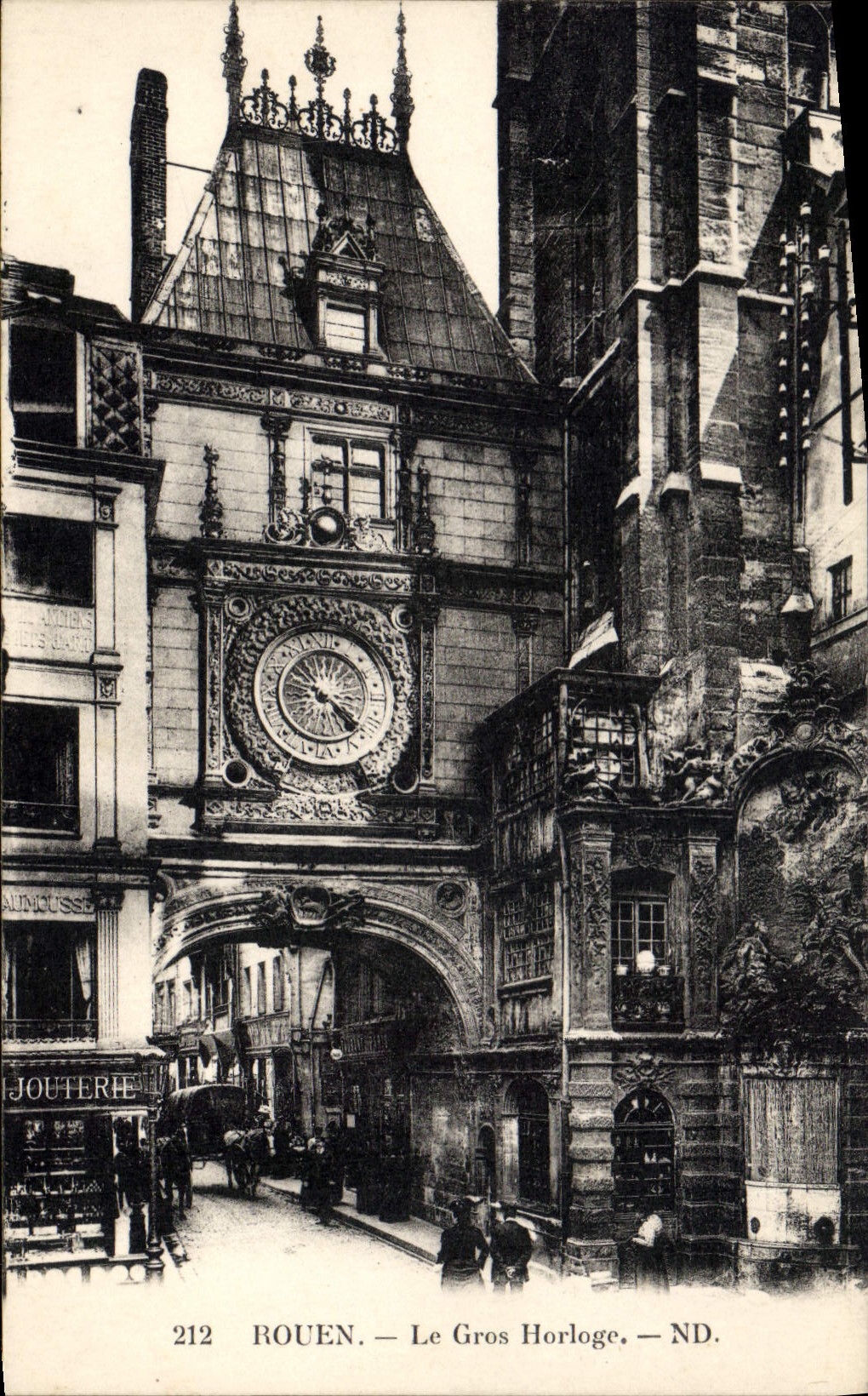 CPA Rouen Le Gros Horloge