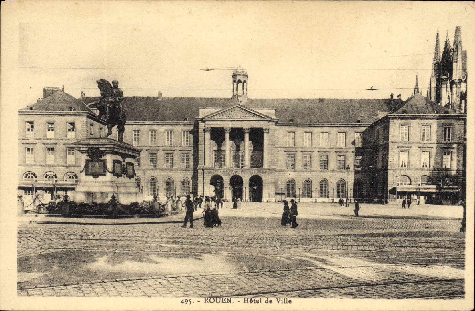 CPA Rouen Hotel de Ville