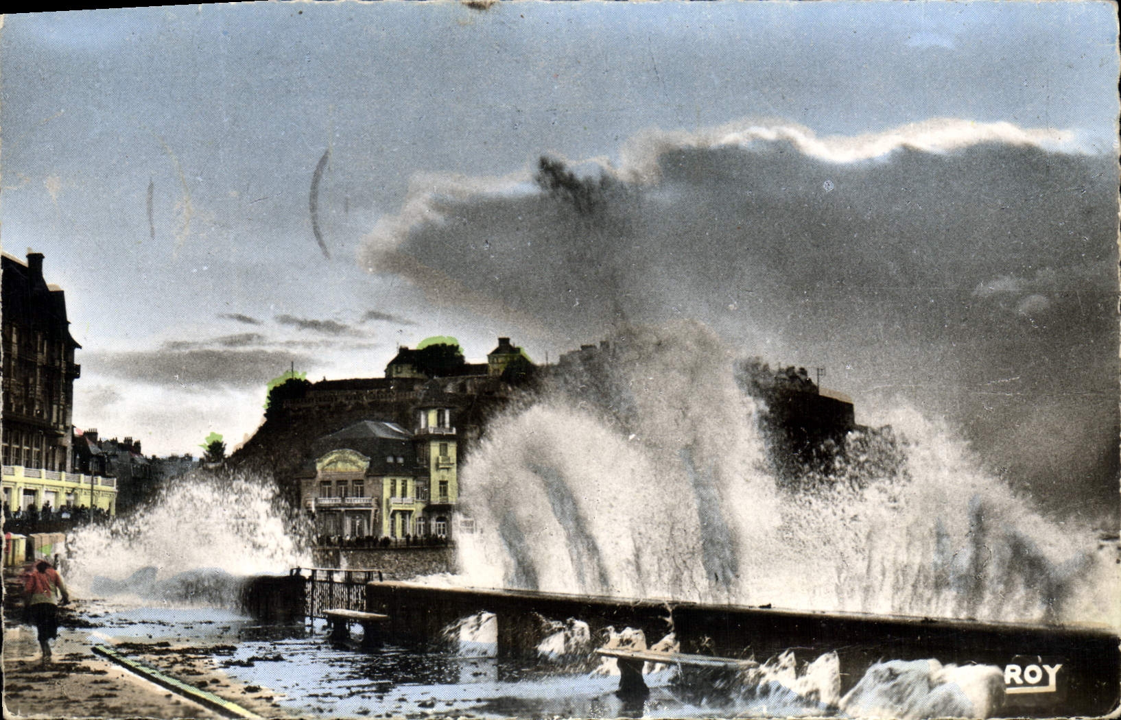 CPA Granville (Manche) Le Plat Gousset par Haute Mer