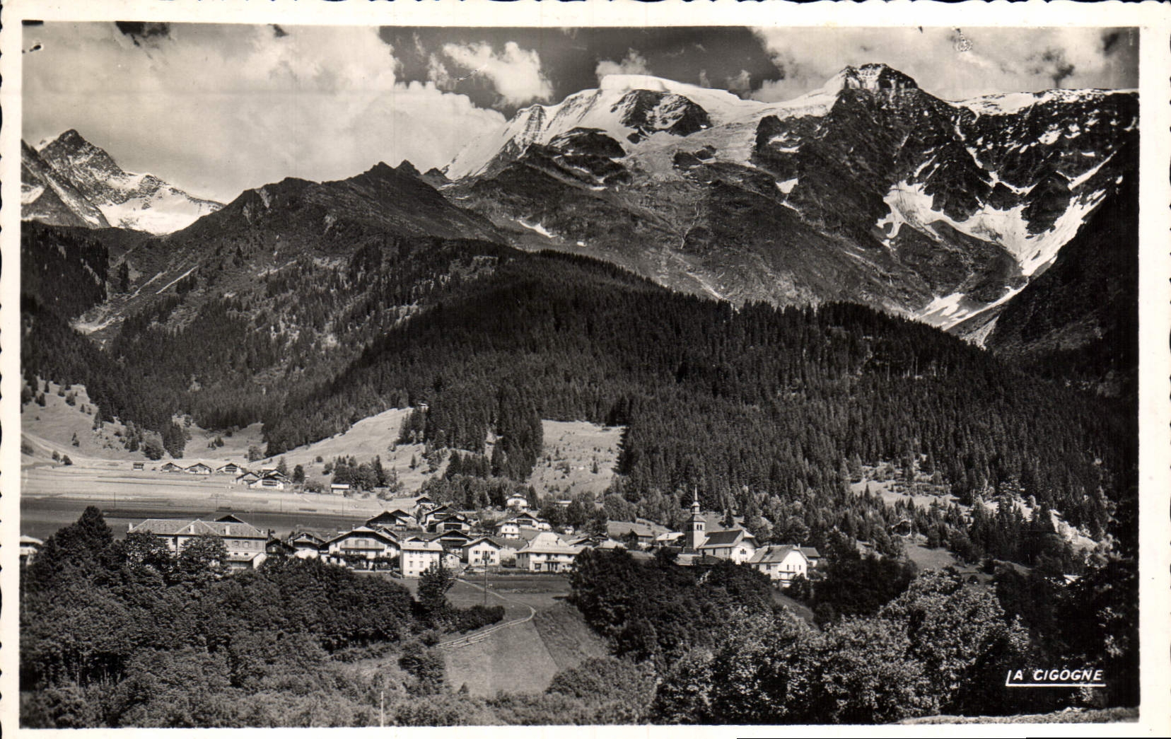 CPA Les Contamines et le dome du Miage