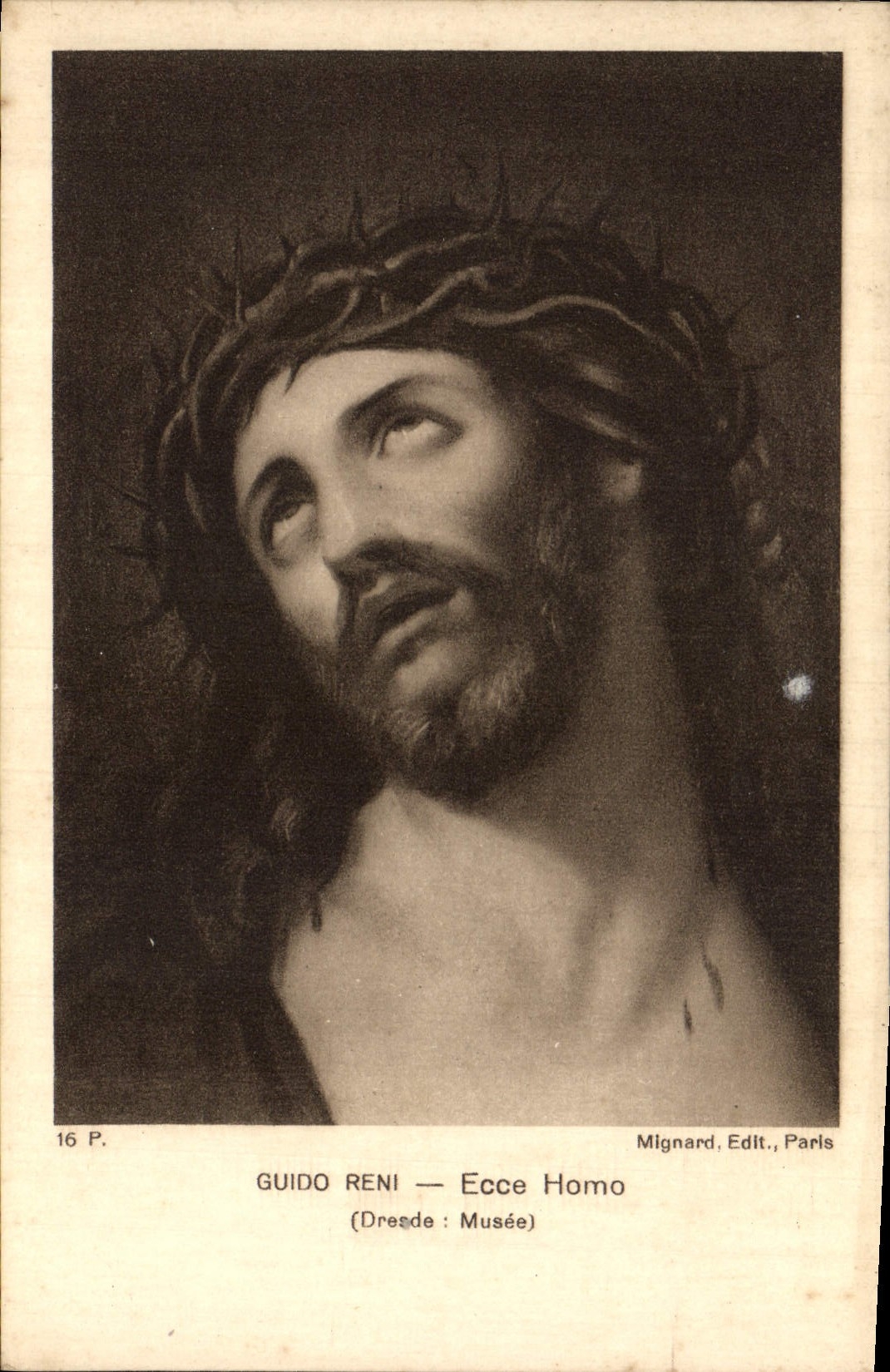 CPA Guido Reni Ecce Homo (Dreade Musee)