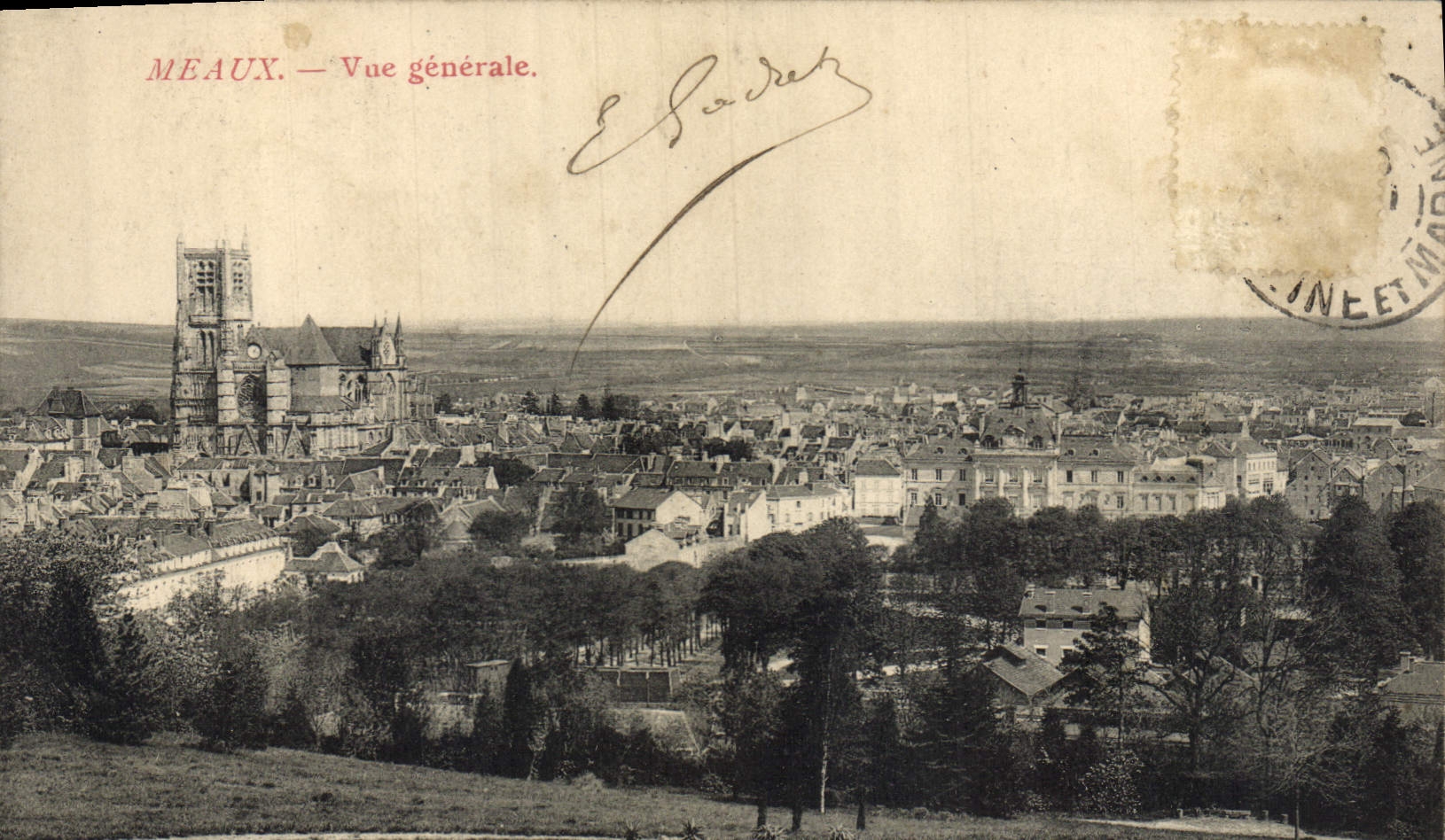 CPA Meaux Vue generale