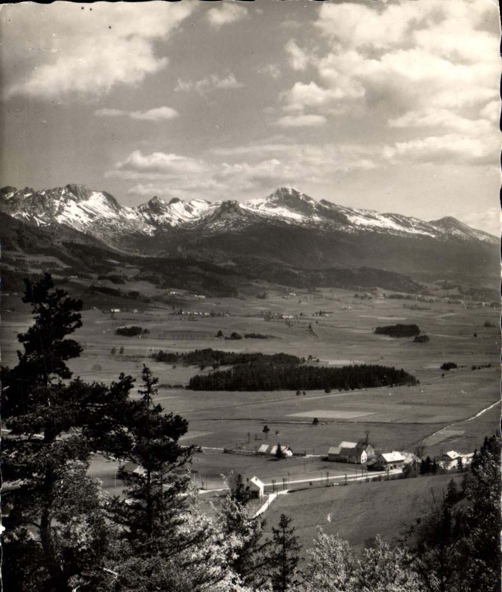 CPA Route de Grenoble a Villard de Lans le Moucherolle Les Belles Alpes Françaises