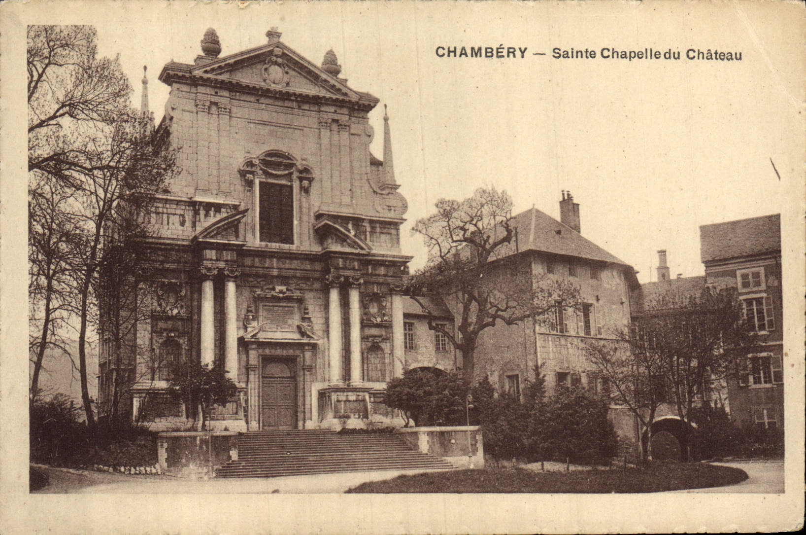 CPA Chambery Sainte Chapelle du Chateau