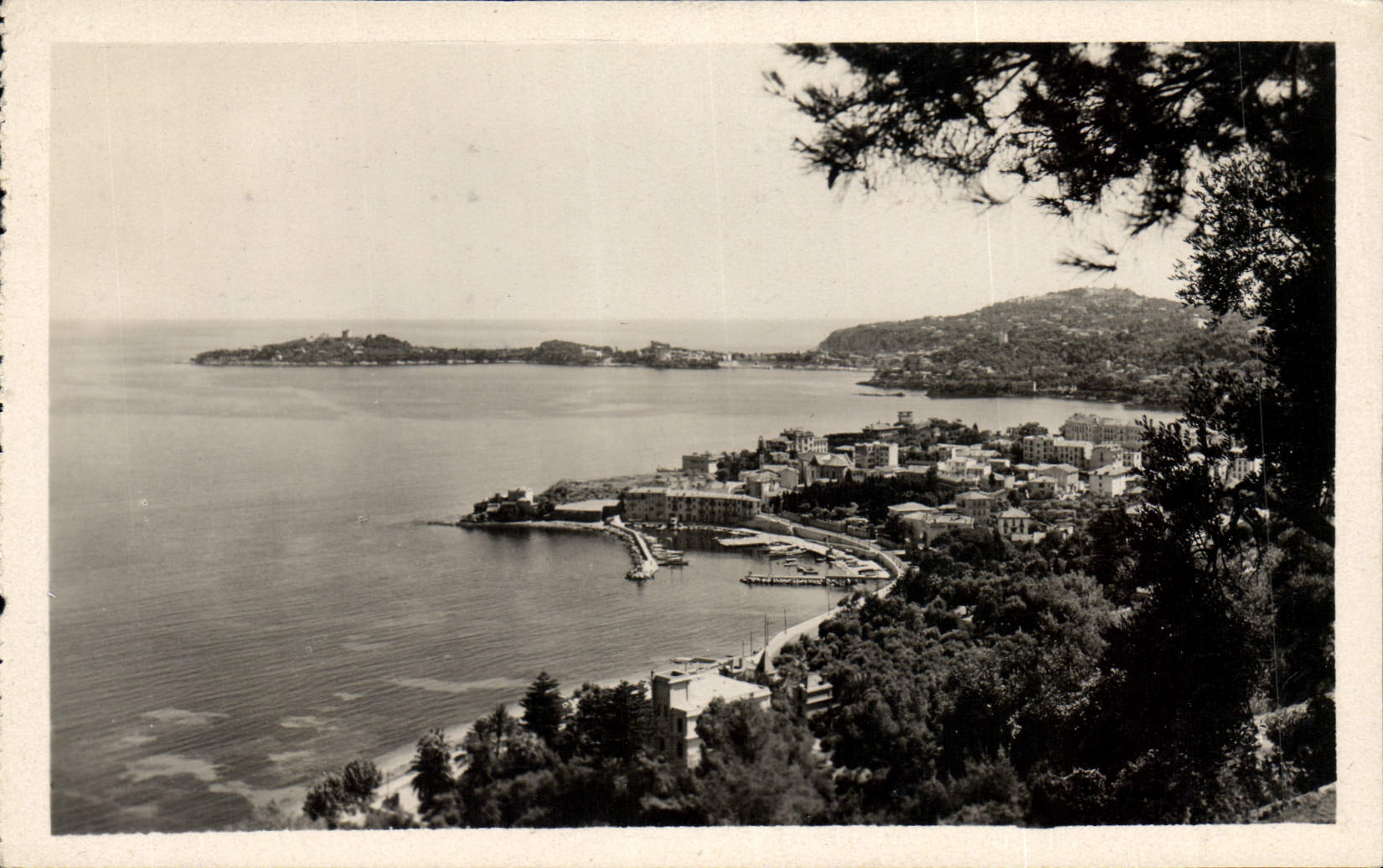 CPA Beaulieu Sur Mer Vue generale de la Pointe Saint Horpice