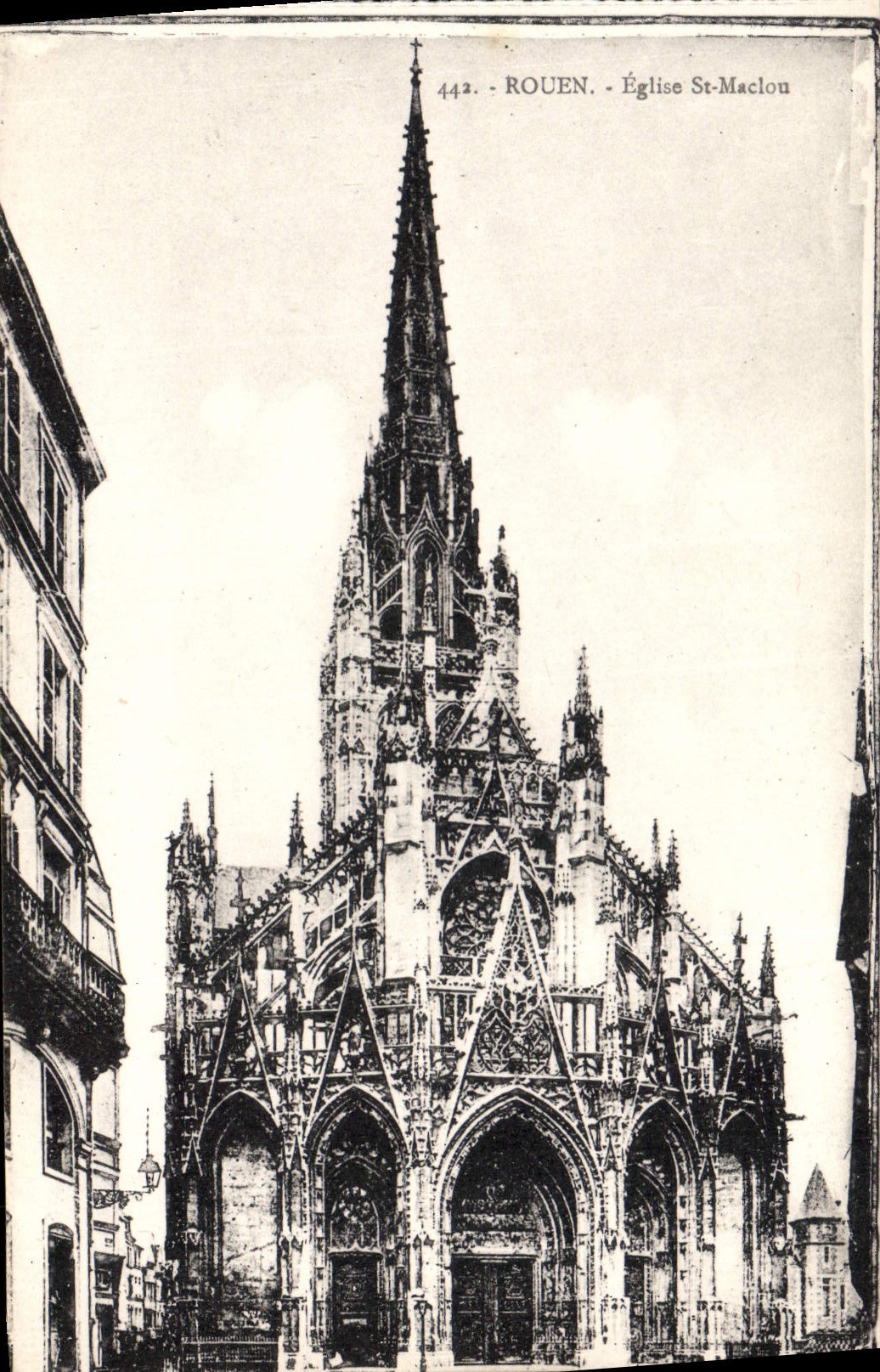 CPA Rouen Eglise St Maclou