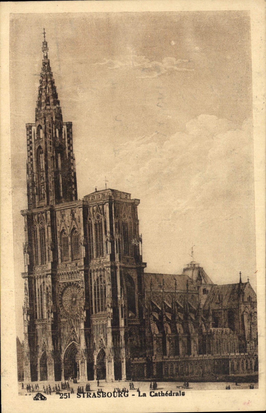 CPA Strasbourg La Cathedrale