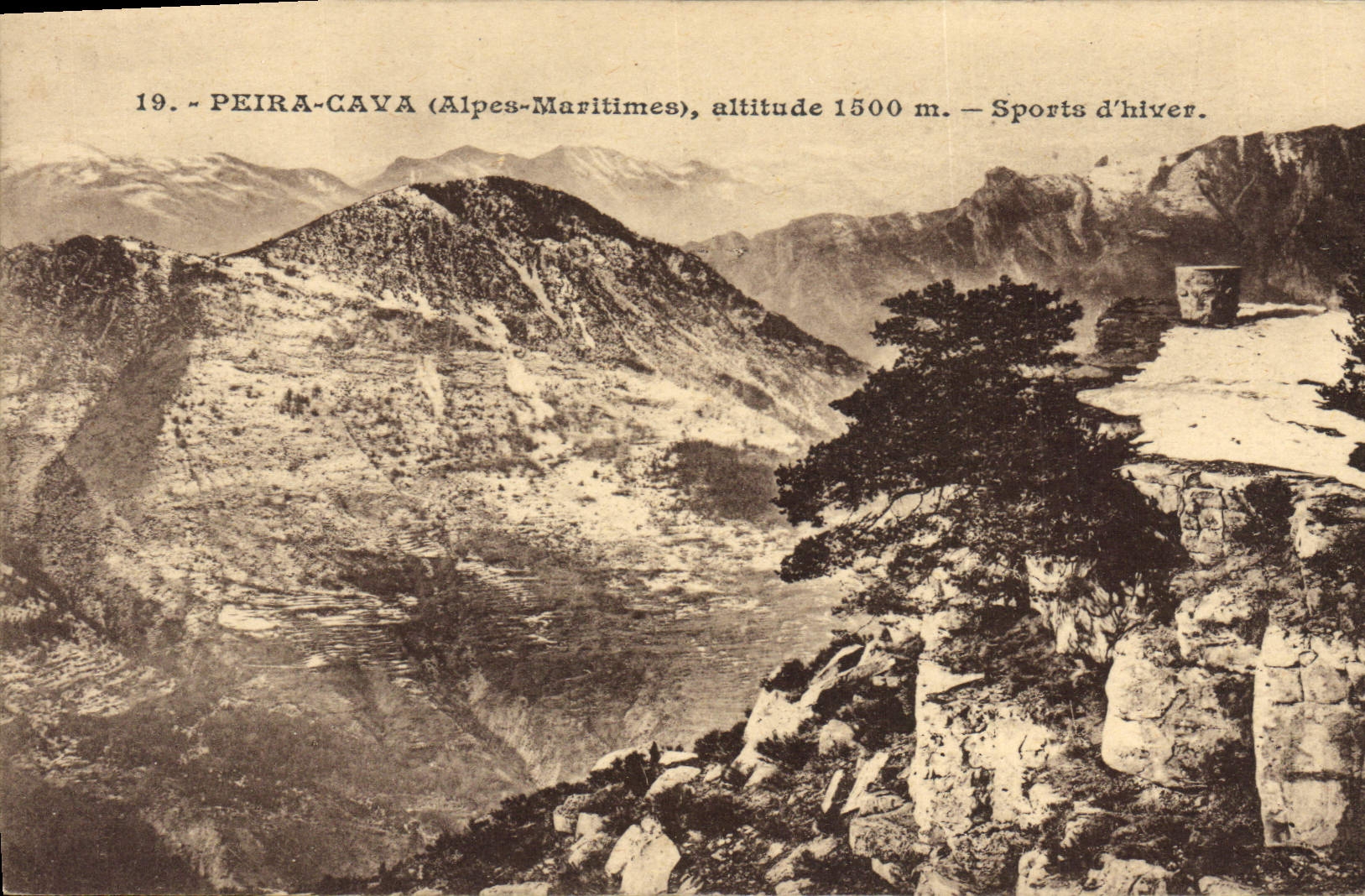 CPA Peira Cava (Alpes Maritimes) Sports d'hiver