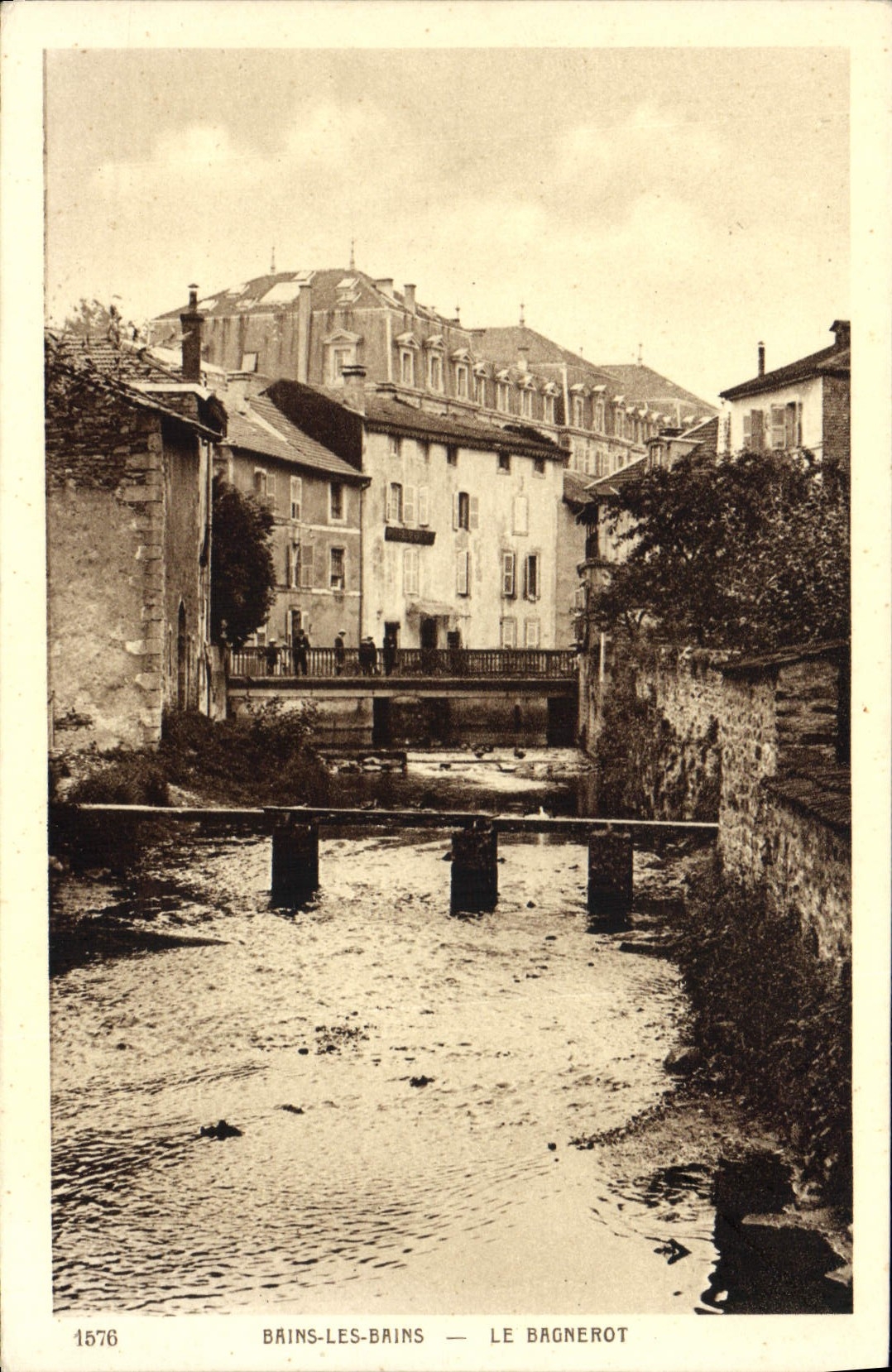 CPA Bains les Bains Le Bagnerot