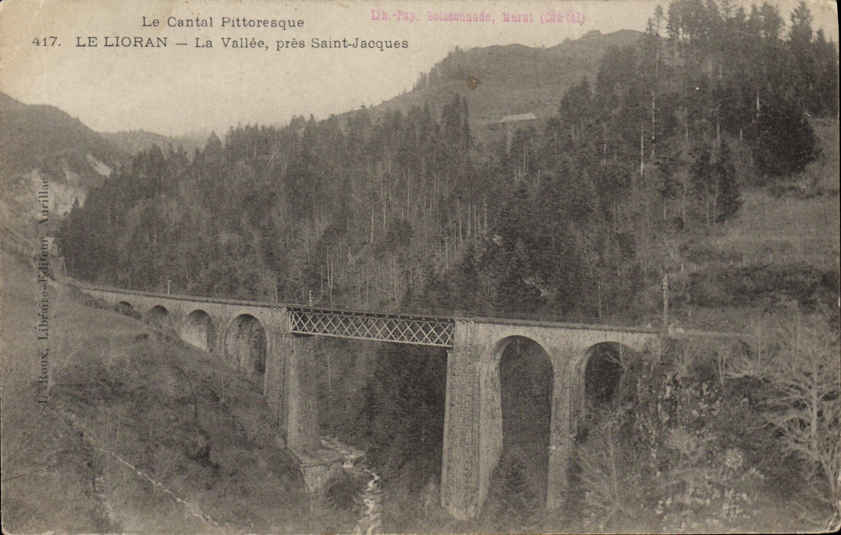 CPA Le Lioran Le Cantal Pittoresque La Vallee pres Saint Jacques