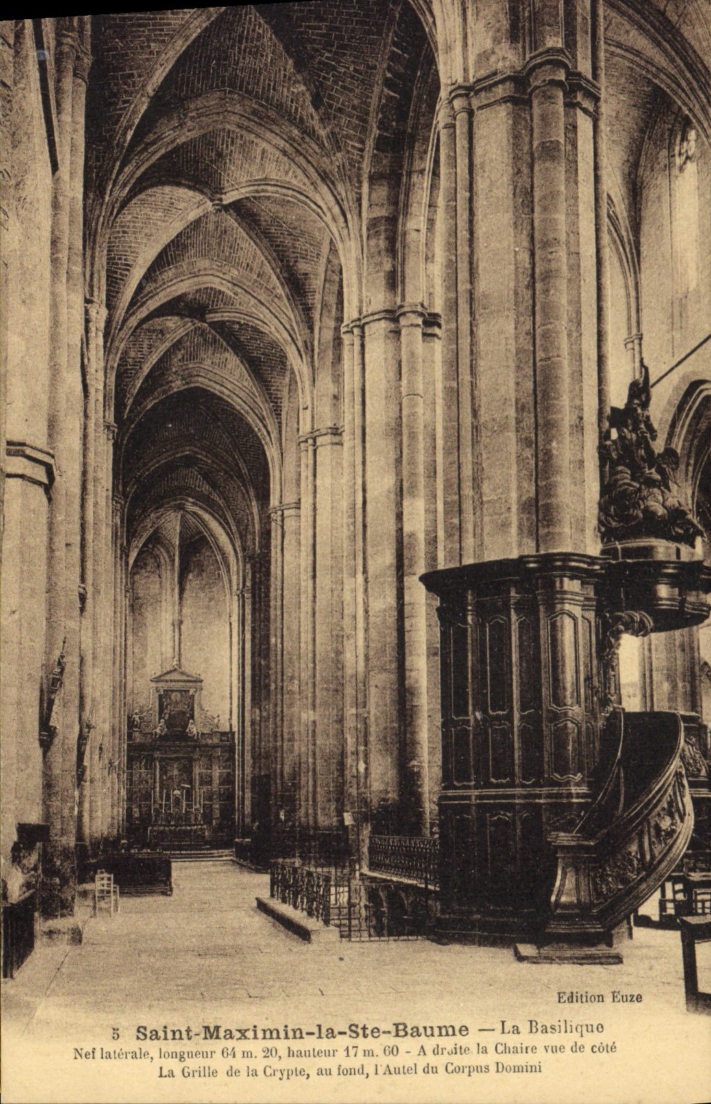 CPA Saint Maximin la Ste Baume La Basilique