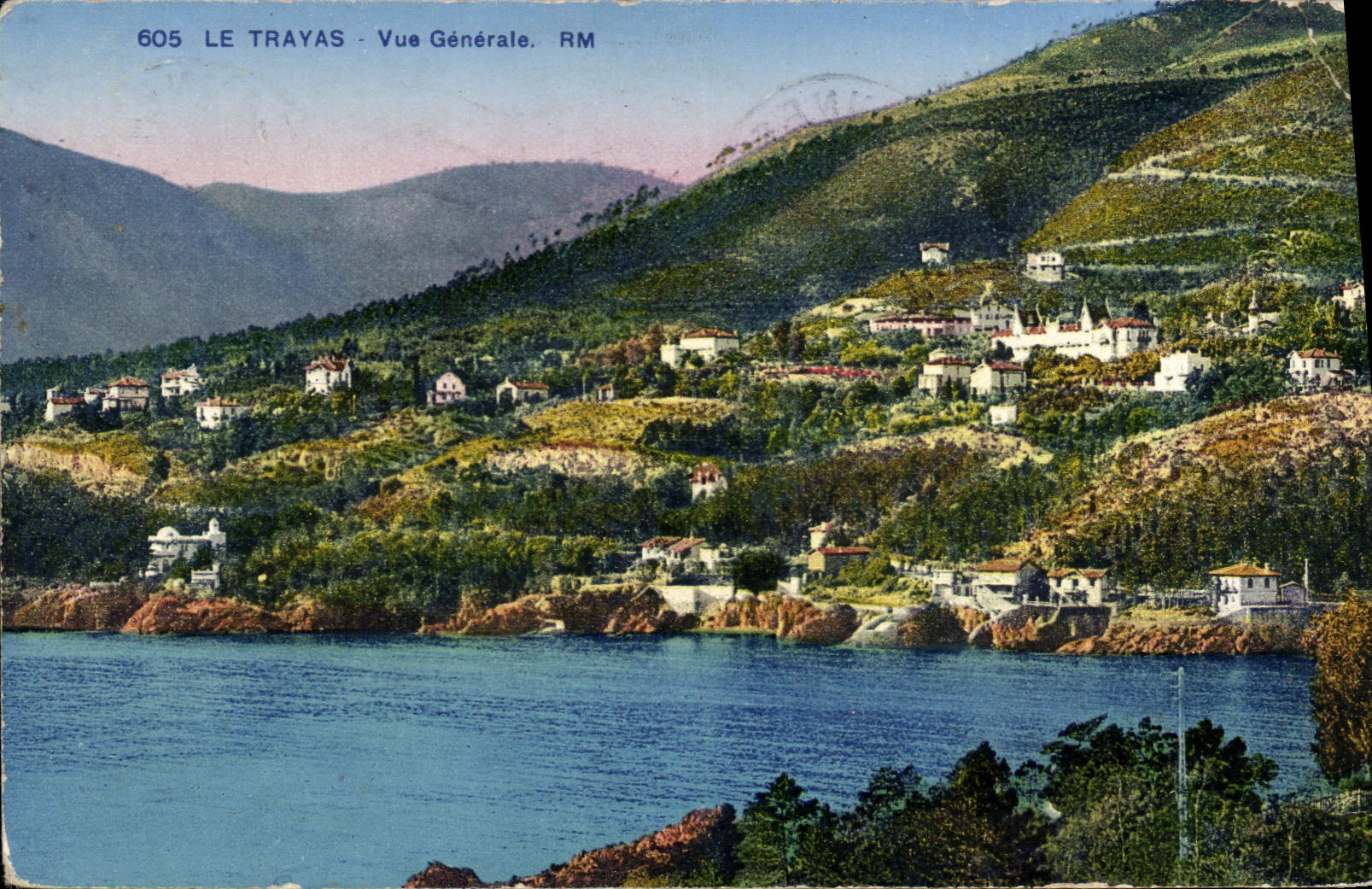 CPA Le Trayas Vue generale