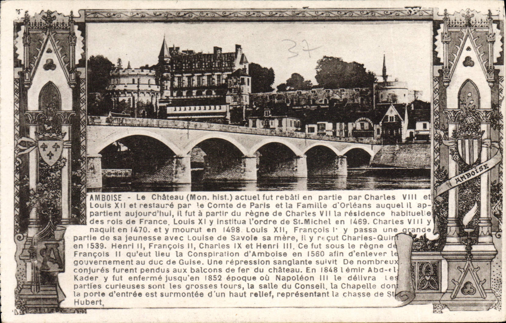 CPA Amboise Le Chateau 