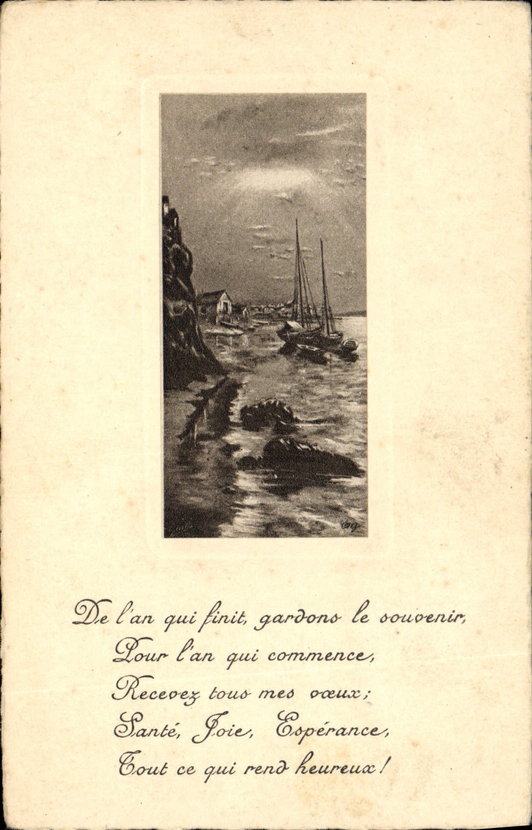 CPA Fantaisie Bateau