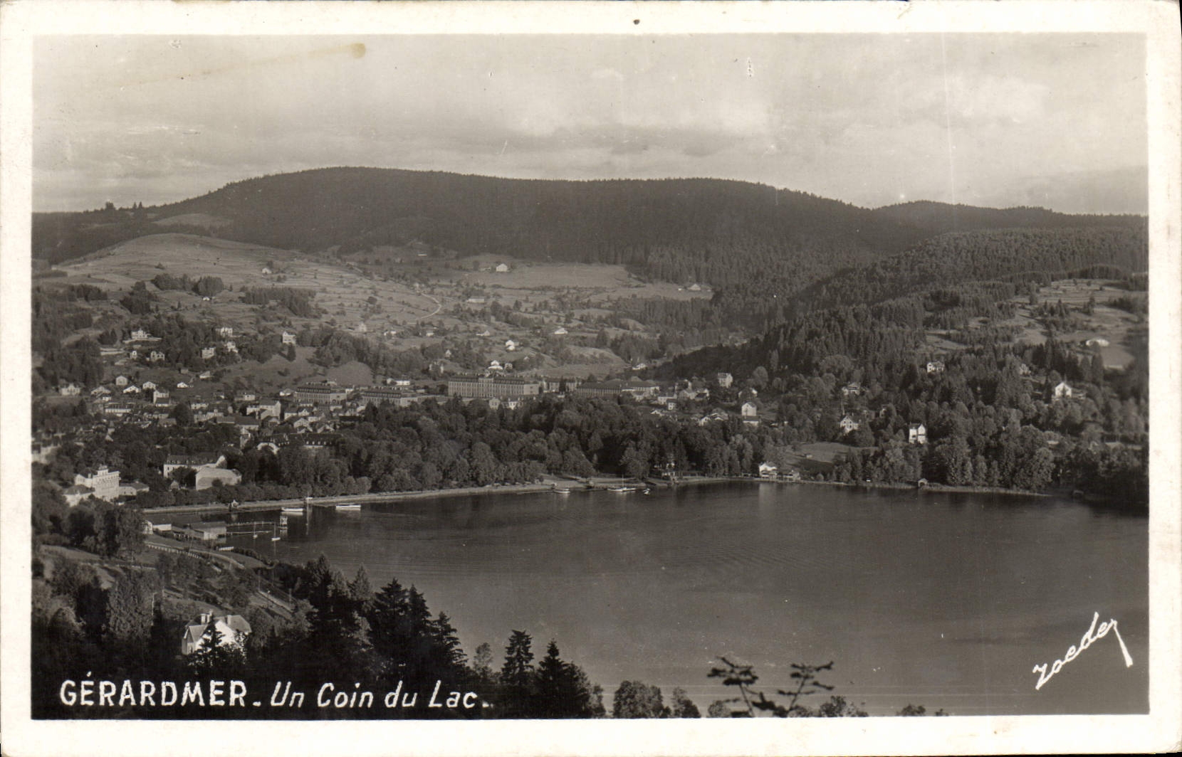 CPA Gerardmer Un Coin du Lac 