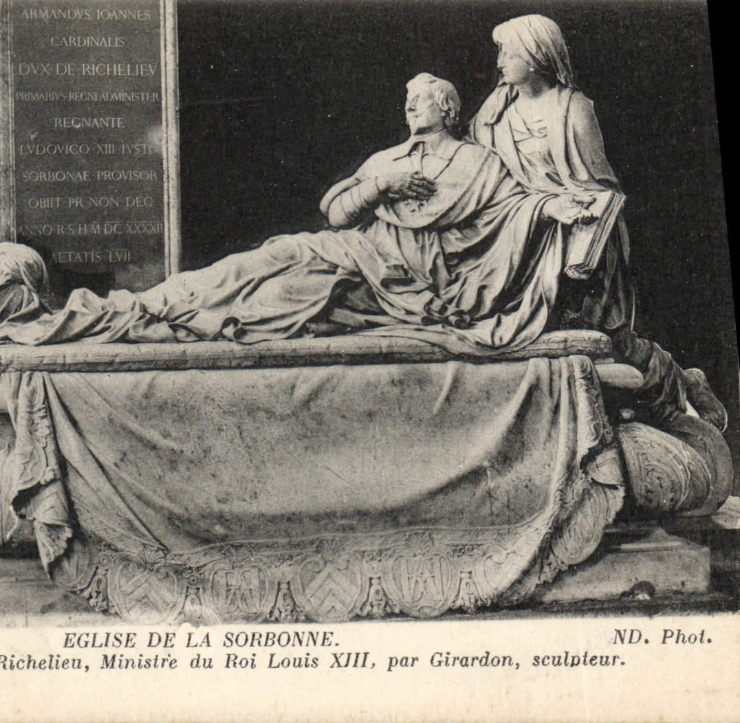 CPA Eglise de la Sorbonne Tombeau du cardinal Richelieu Paris