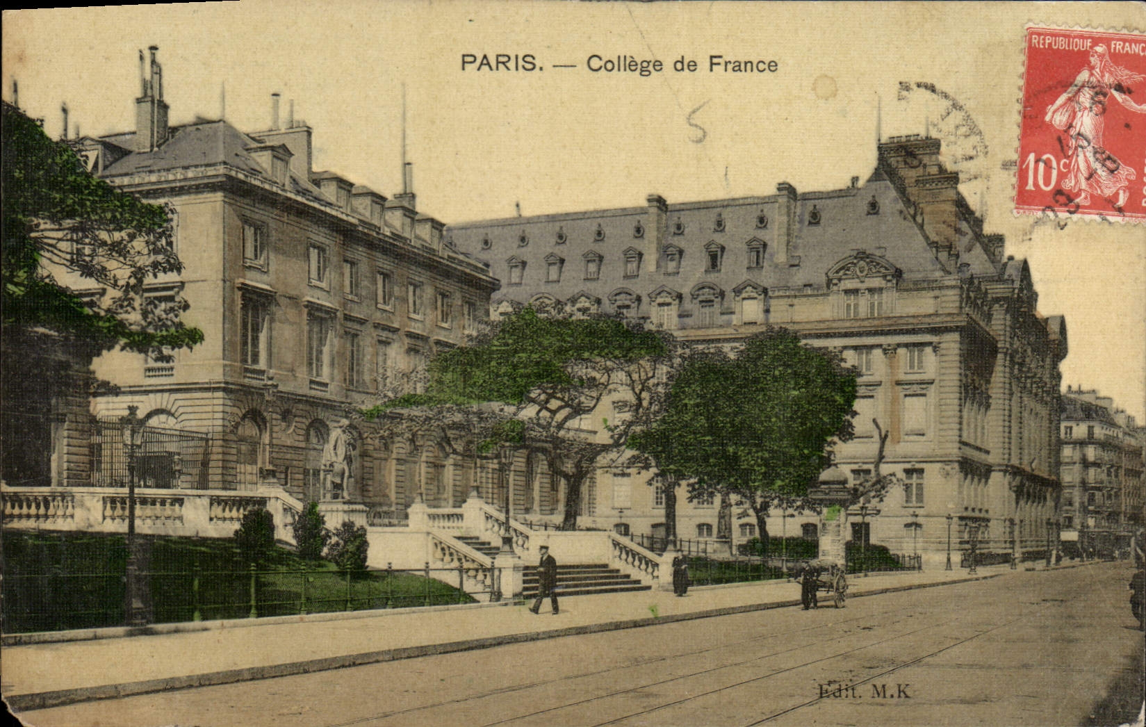 CPA Paris College de France 