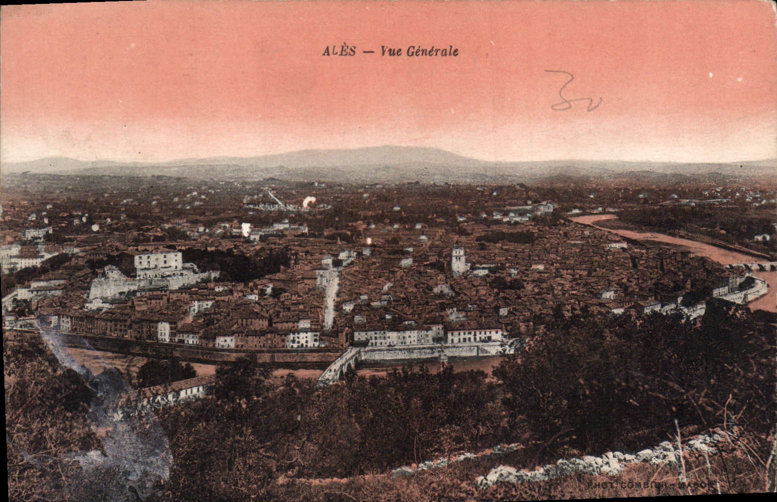 CPA Ales Vue generale 