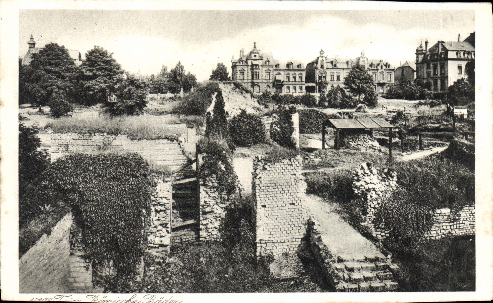 CPA Mosel Trier Romische Bader