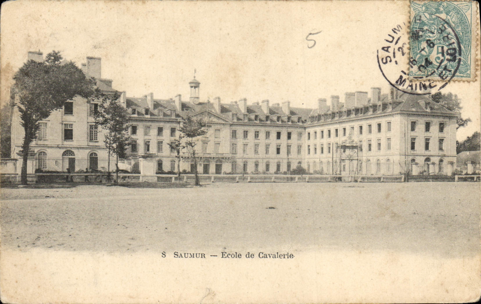 CPA Saumur Ecole de Cavalerie 