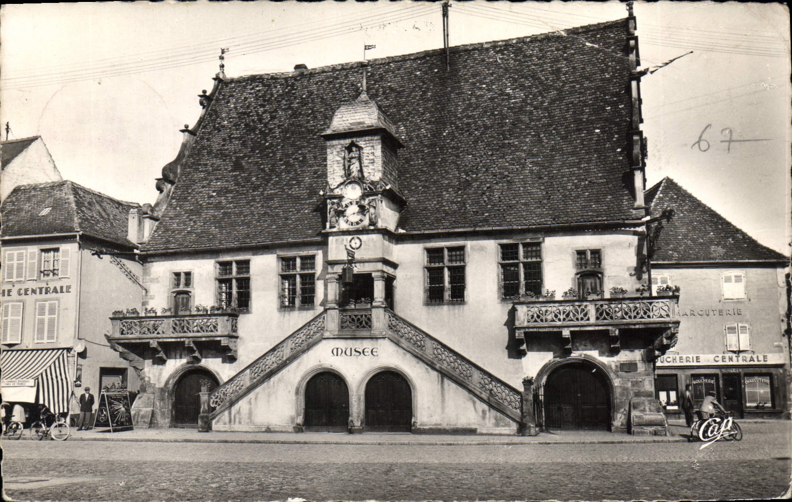 CPA Molsheim Les Grandes Boucheries Monument Historique