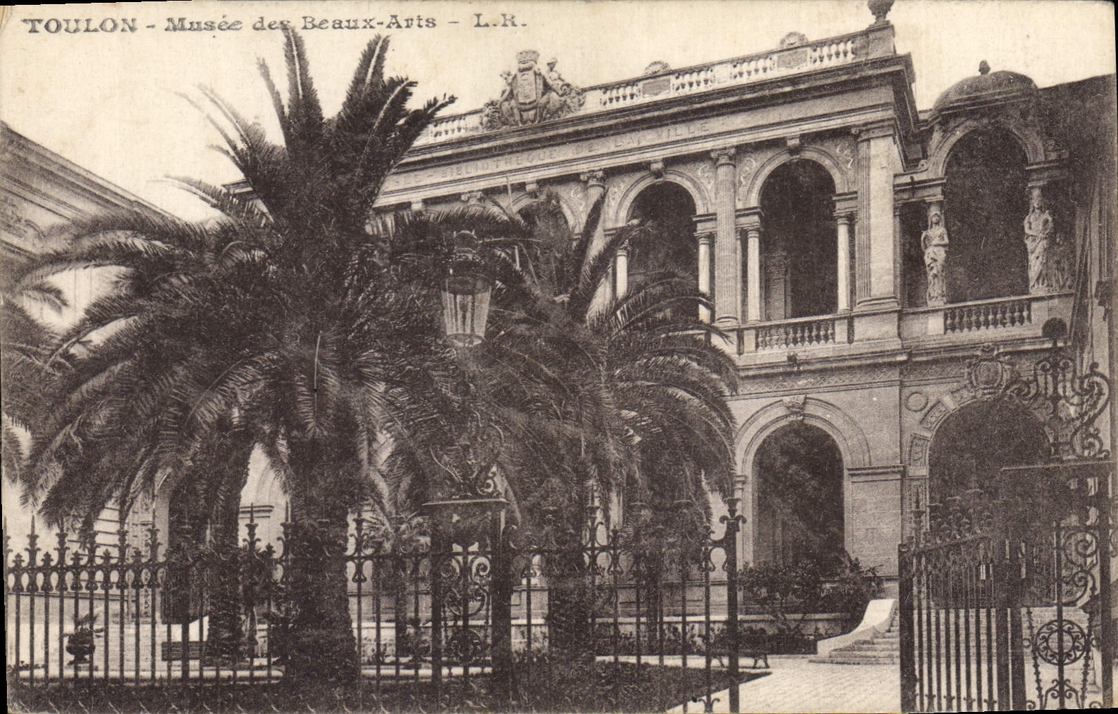 CPA Toulon Musee des Beaux Arts 