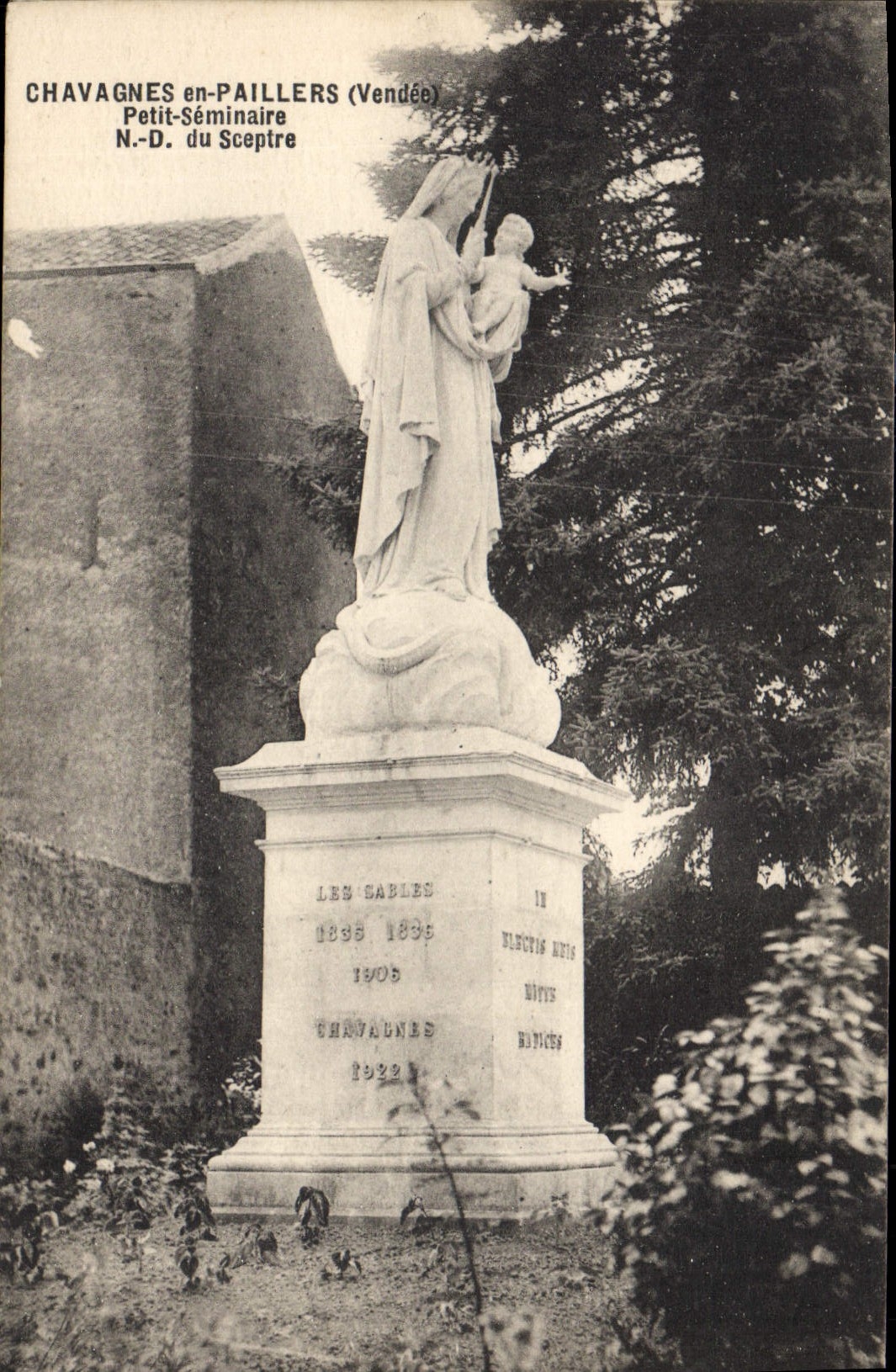 CPA Chavagnes en Paillers Vendee Petit Seminaire Nd du sceptre