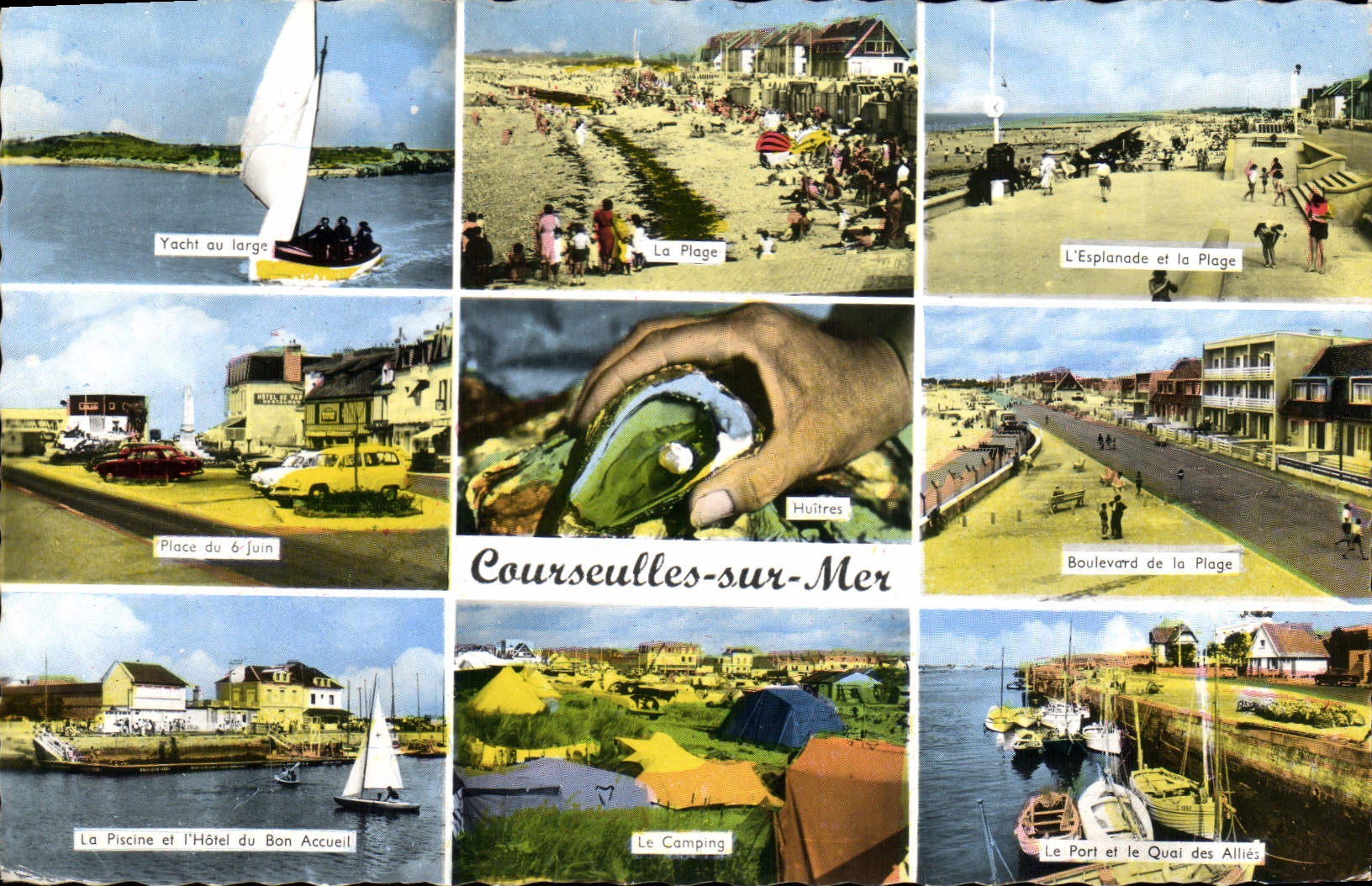 CPA Courseulles sur Mer 