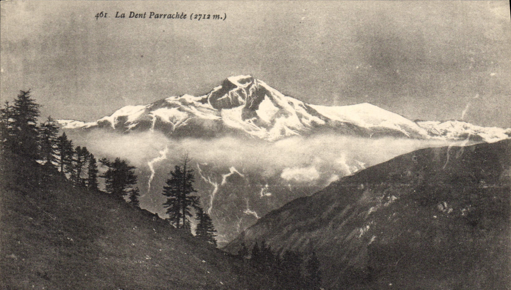 CPA La Dent Parrachee 