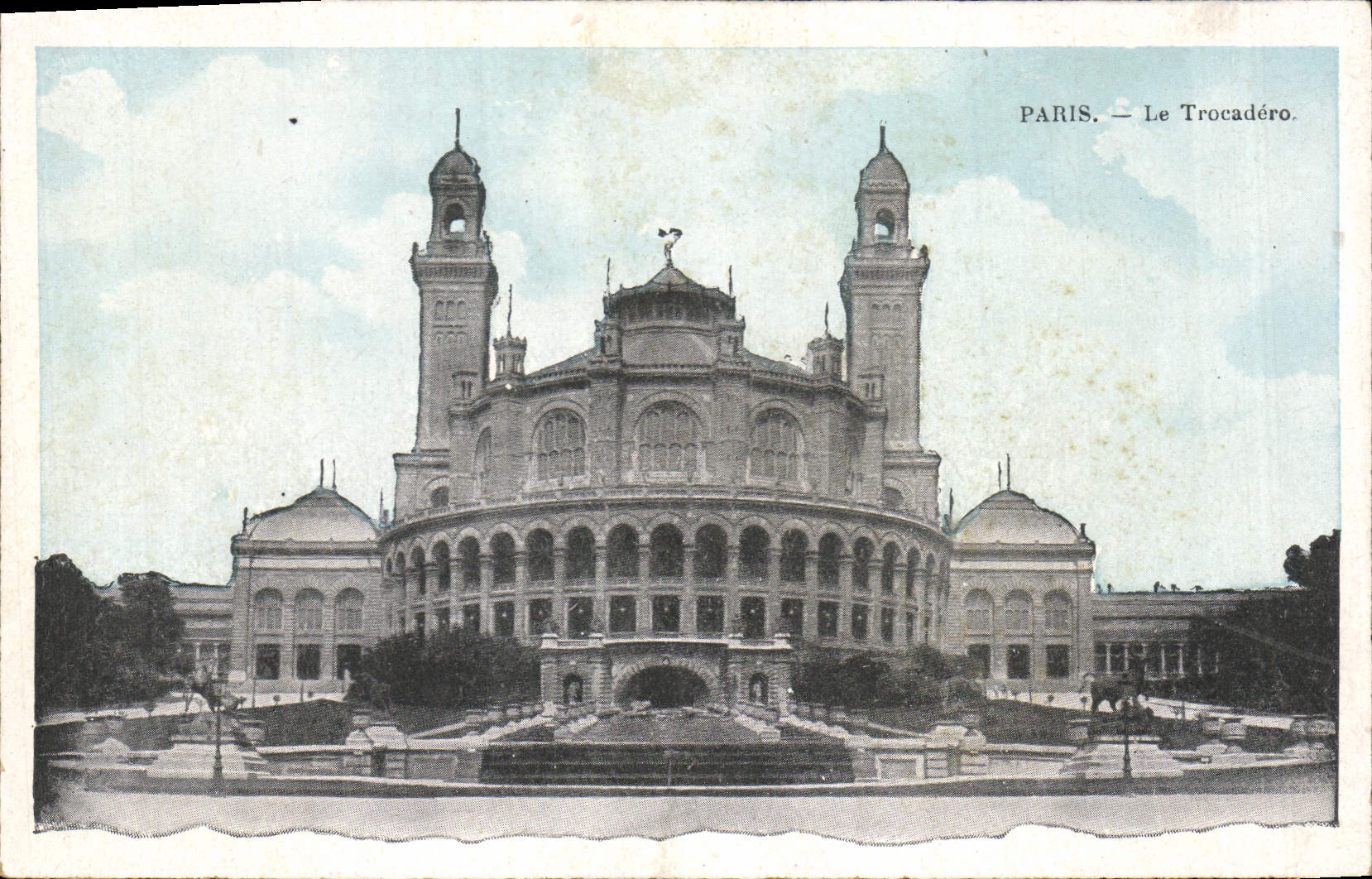 CPA Paris Le Trocadero 