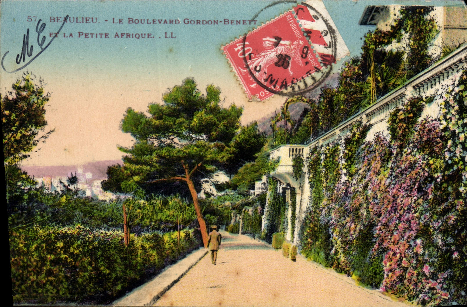 CPA Beaulieu Le Boulevard Gordon Benett et la petite Afrique 