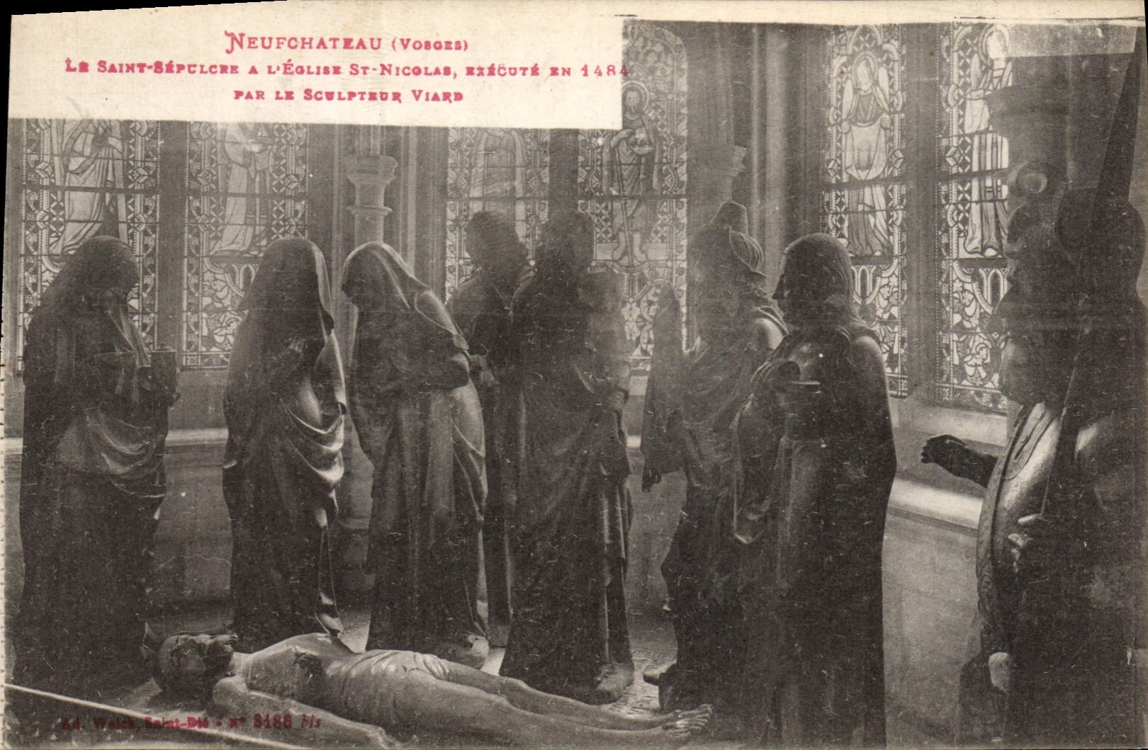 CPA Neufchateau Eglise Saint Nicolas