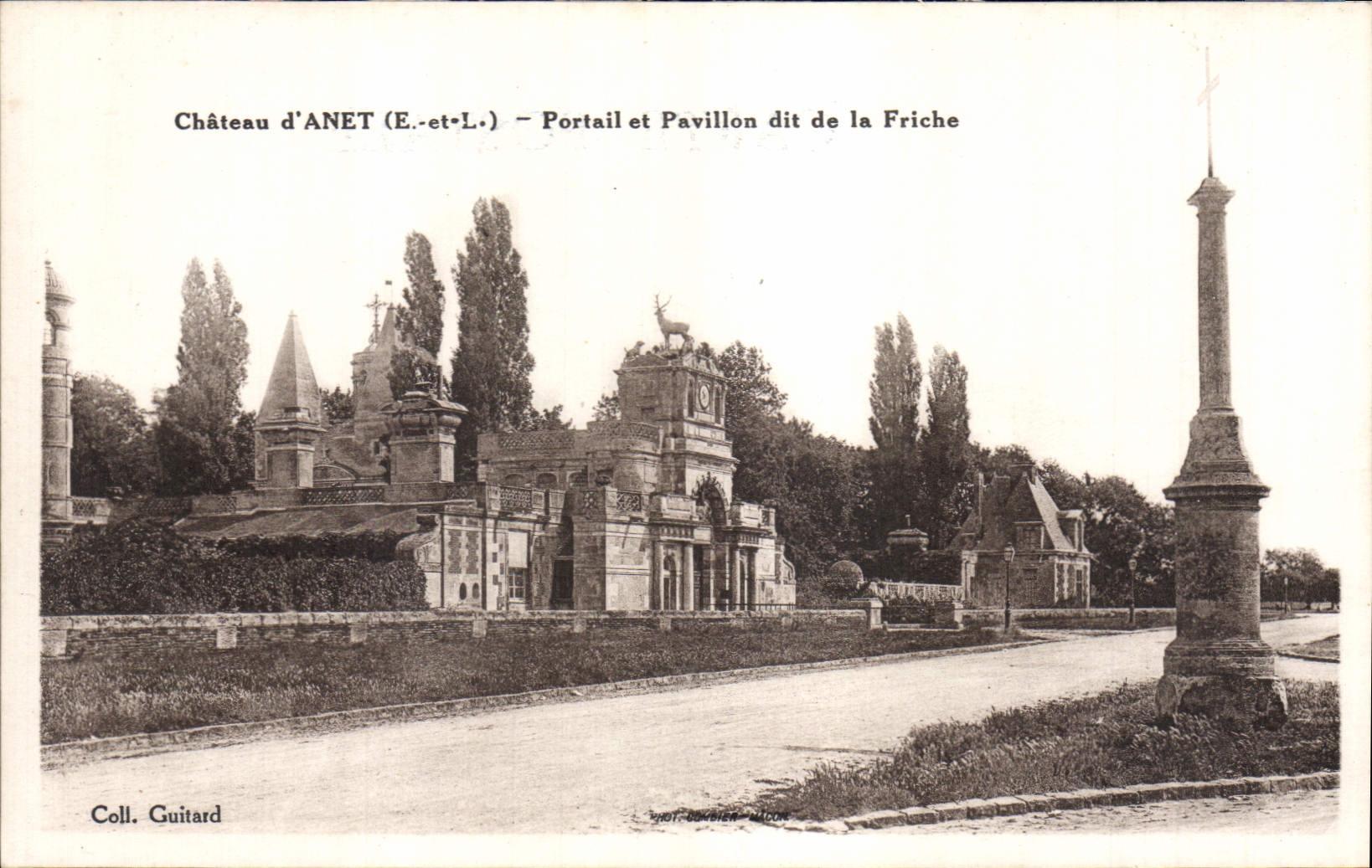 CPA Chateau d'Anet Portail et Pavillon dit de la Friche