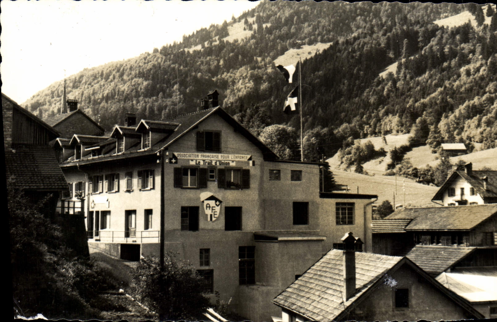 CPA Neirivue Colonie le Trait d'Union 