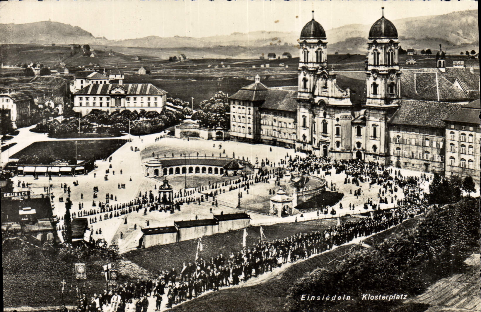 CPA Einsiedeln Klosterplatz 