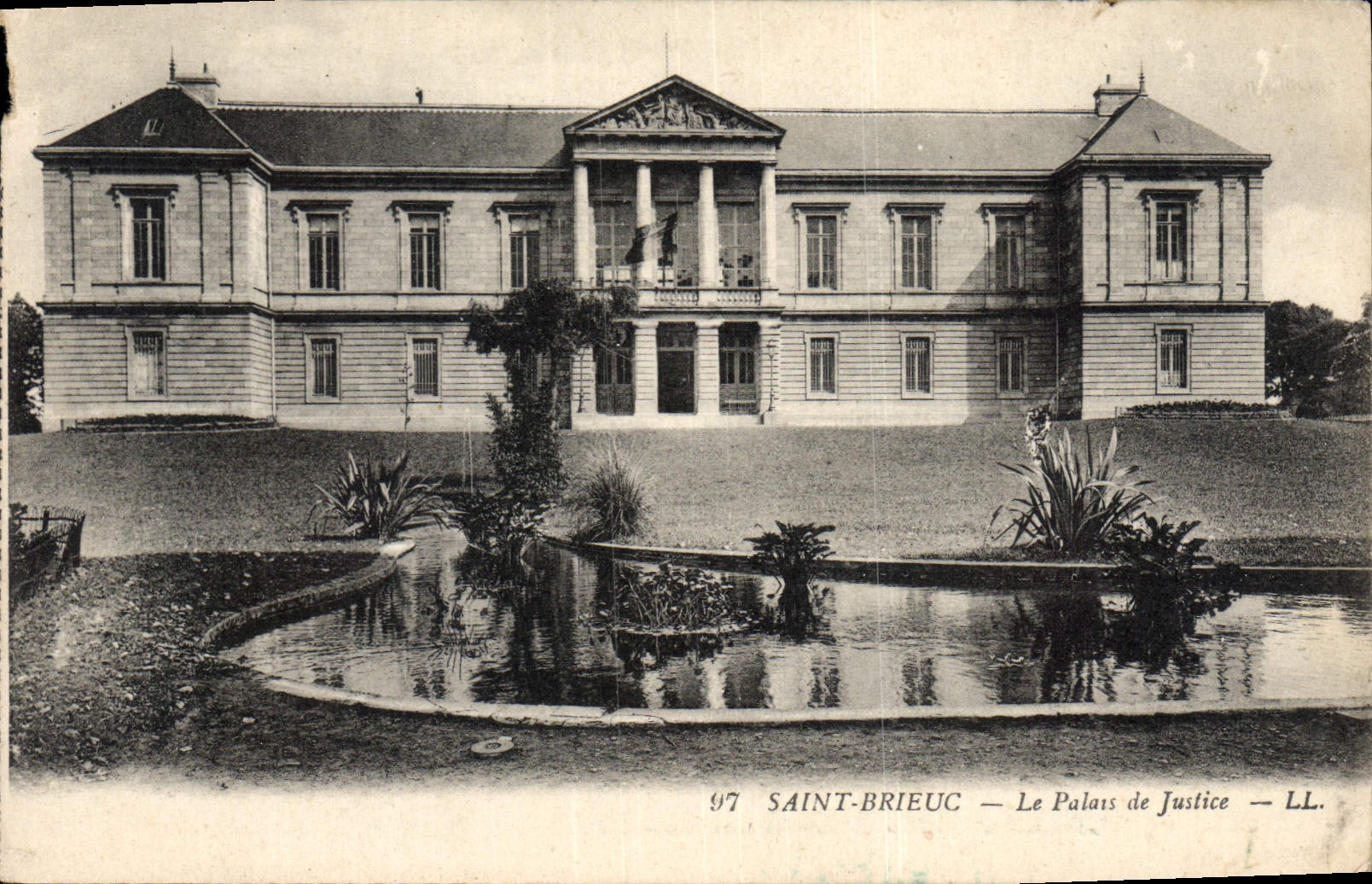 CPA Saint Brieuc Le Palais de Justice 