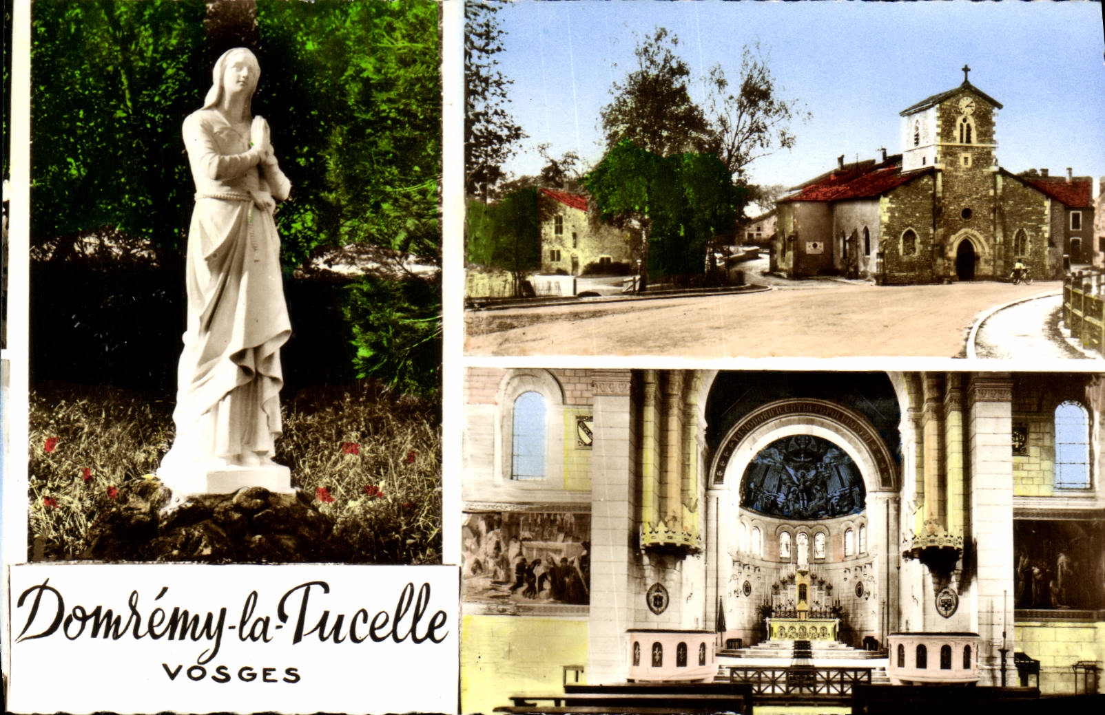 CPA Domremy la Pucelle Vosges 
