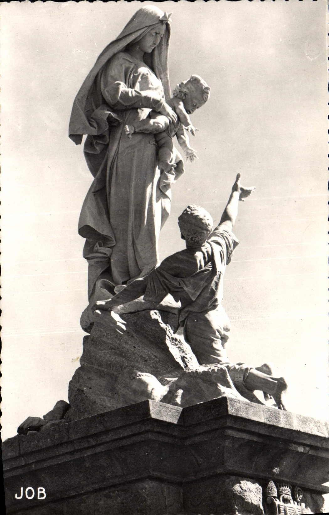 CPA Bretagne Pointe du Raz Notre Dame des Naufrages