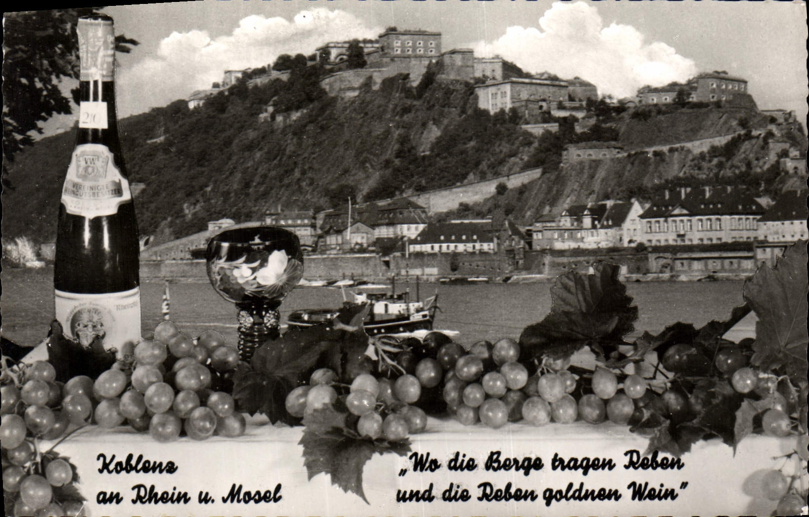 CPA Koblenz an Rhein und Mosel 